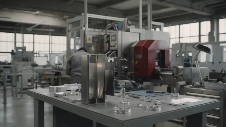 Atelier de mécanique de précision dans une PME industrielle française, illustration des actifs non cotés financés par l'épargne retraite d'entreprise depuis la loi Industrie verte